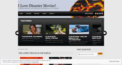 Desktop Screenshot of ilovedisastermovies.com